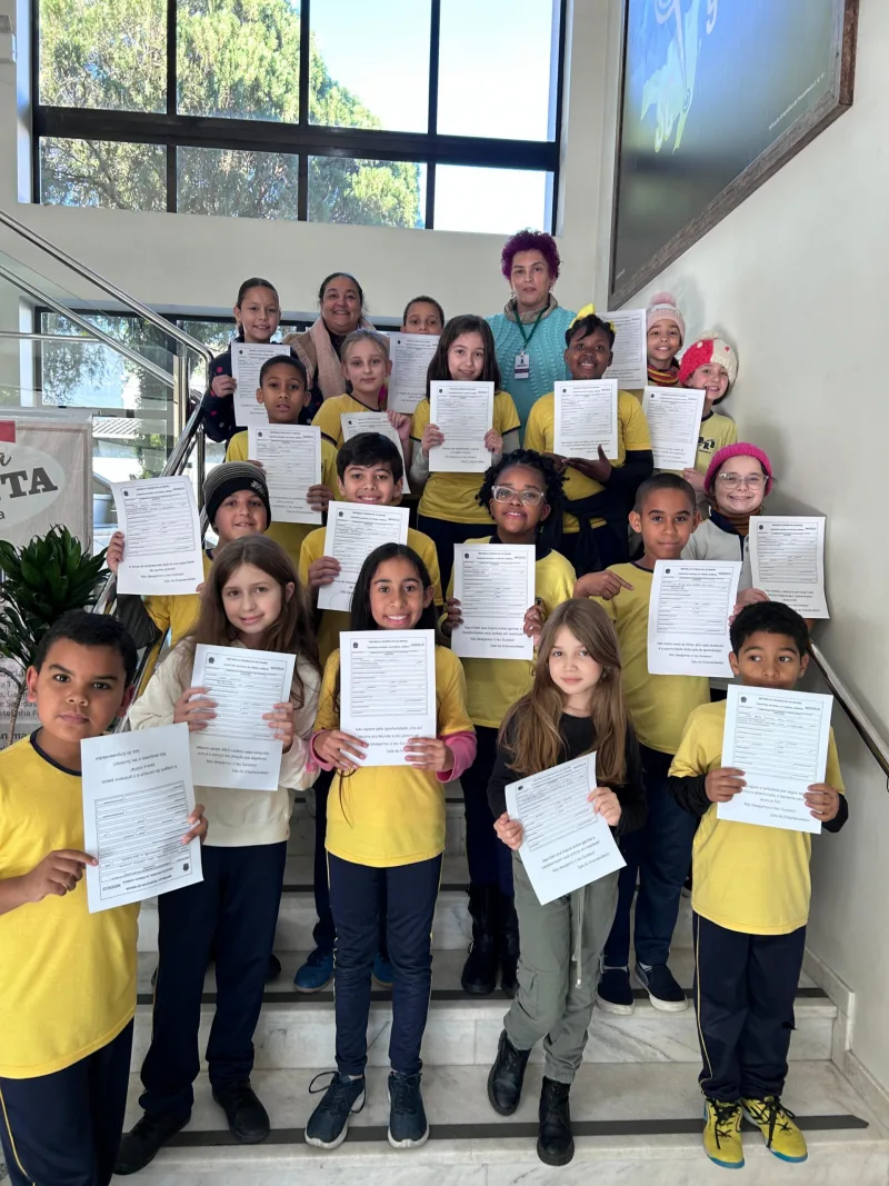 Alunos da Escola Barão do Rio Branco aprendem sobre empreendedorismo em Urussanga