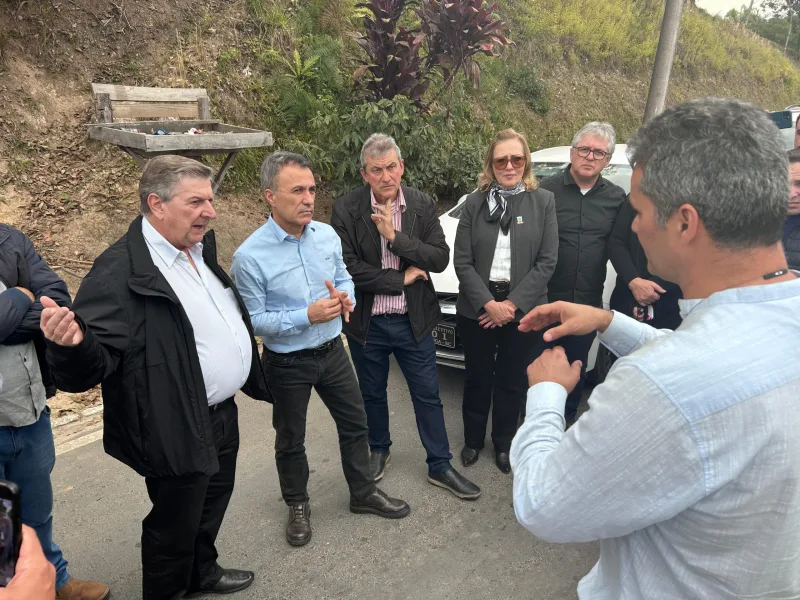 Visita técnica é realizada na Rodovia dos Mineiros para viabilizar pavimentação entre Urussanga e Lauro Müller