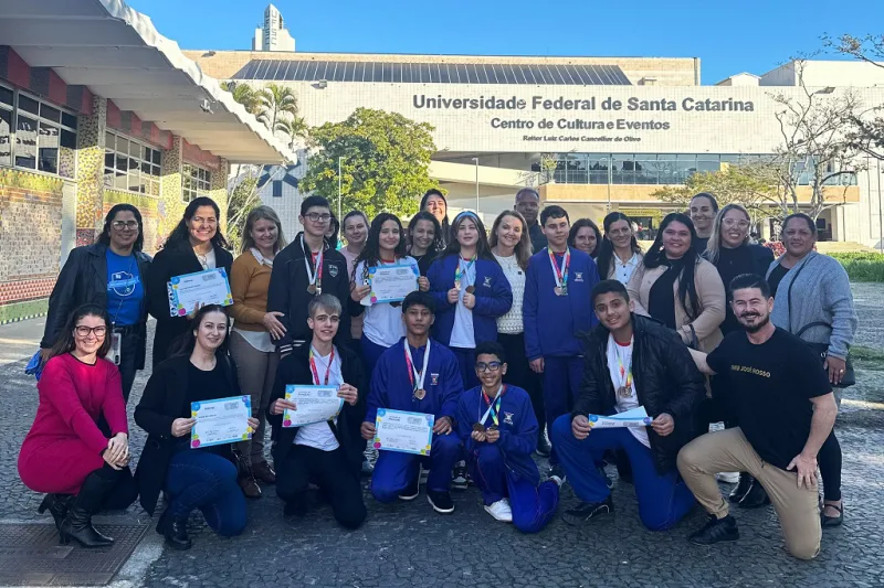 Alunos de escolas municipais de Criciúma conquistam 70 premiações na 19ª OBMEP