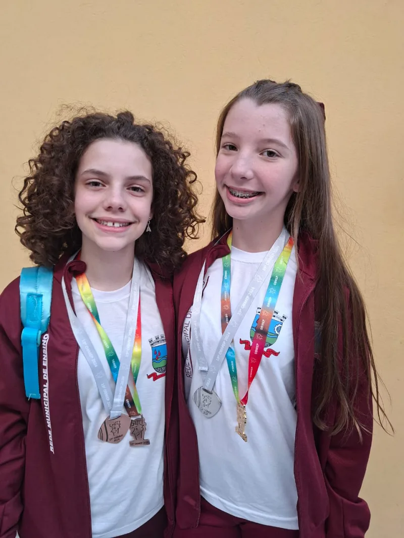 Alunas de Urussanga conquistam medalhas na OBMEP e bolsas para Programa de Iniciação Científica