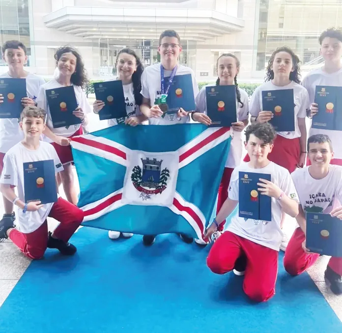 Aluno de Içara conquista medalha em Olimpíada Internacional no Japão