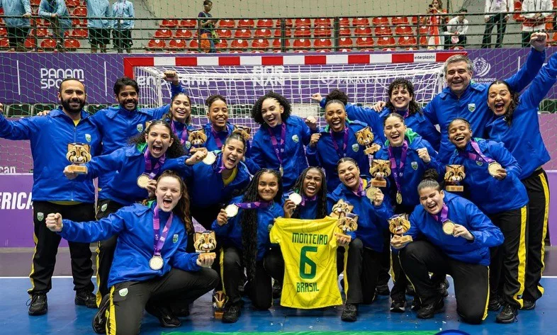 Atletas da FME Criciúma conquistam medalha de ouro nos Jogos Pan-Americanos Júnior, no Paraguai