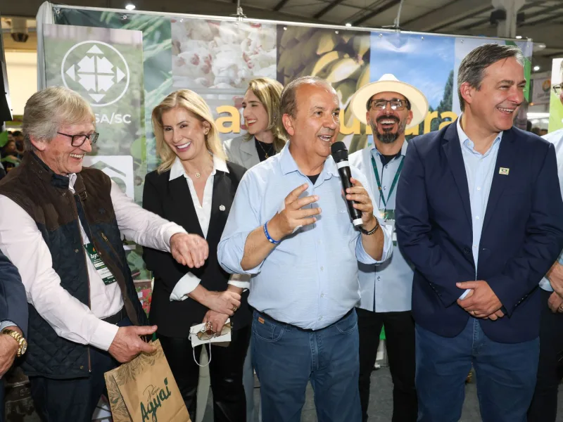 Governador Jorginho Mello participa da 14ª AgroPonte em Criciúma