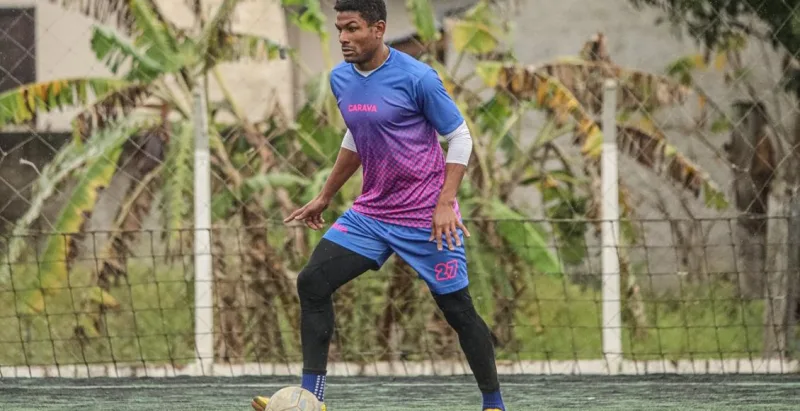 Caravaggio segue preparação para a Copa SC