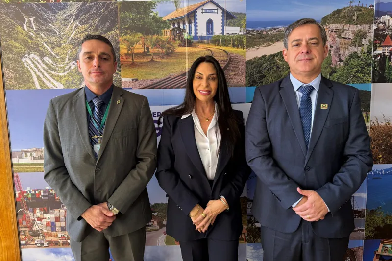 Prefeito Vagner Espindola cumpre agenda em Brasília com foco em investimentos e melhorias para Criciúma