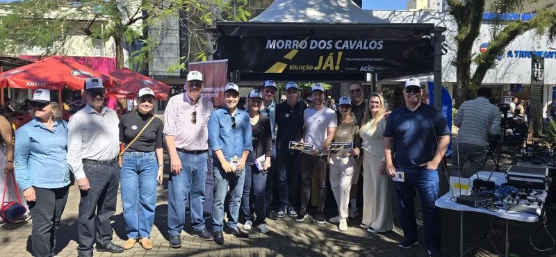 Acic promove mobilização por uma solução para o Morro dos Cavalos
