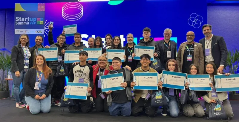 Educação empreendedora da Abadeus forma equipe campeã em competição estadual