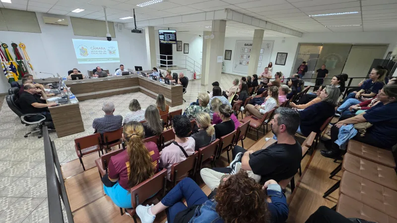 Tribuna: debate sobre municipalização da Francisca Búrigo marca 32ª Sessão da Câmara em Cocal do Sul