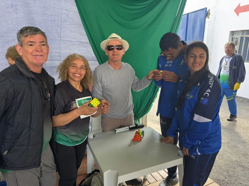 Cubo mágico adaptado estreia em fase de teste nos Parajasc com protagonismo de Cocal do Sul