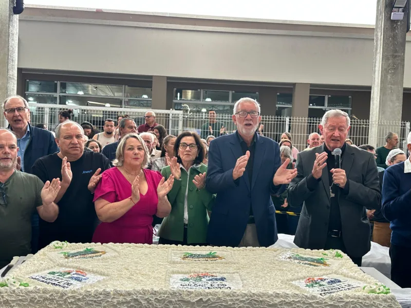 Cocal do Sul faz 34 anos com fé, bolo gigante e festa durante a 12ª Cocalfest