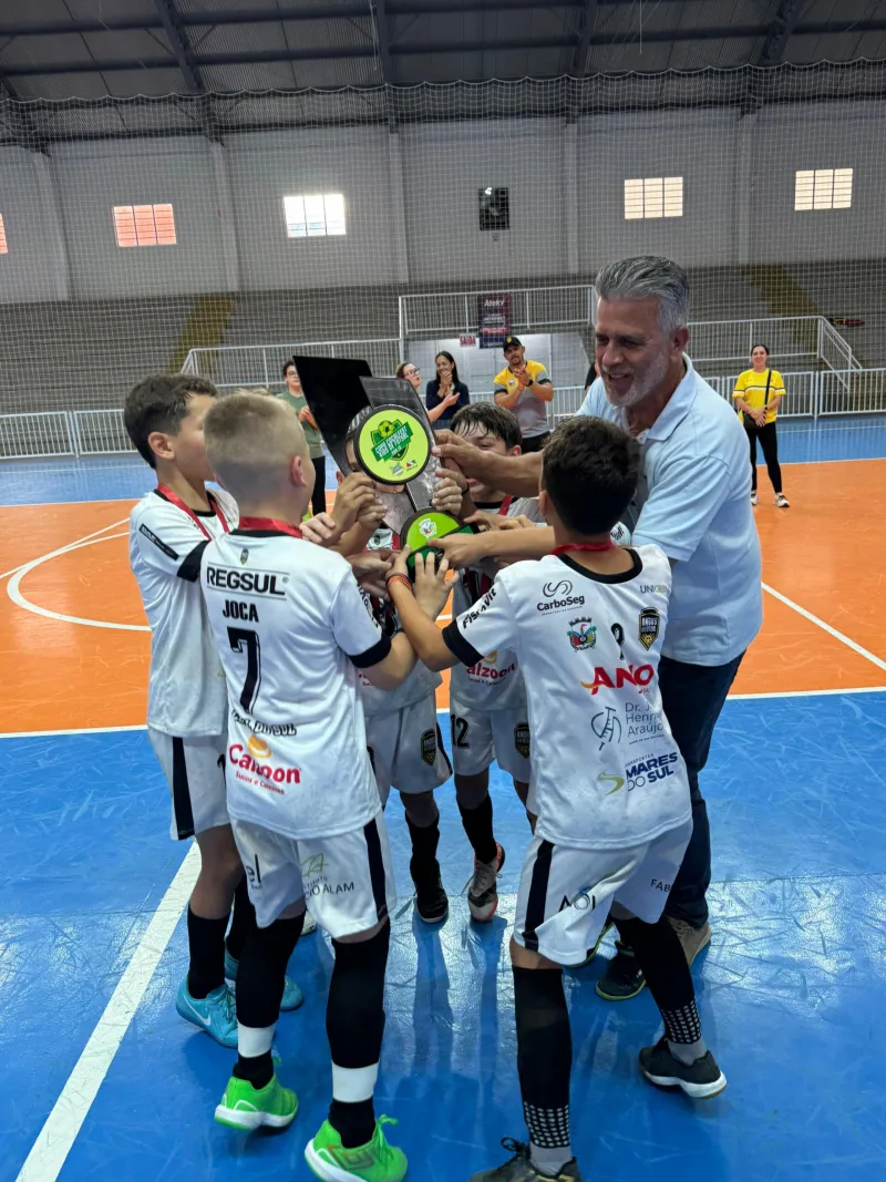 Anfitriões conquistam a 1ª Copa CocalFest Kids de Futsal Sub-10