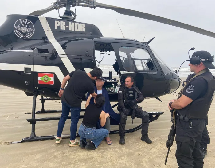 Idoso desaparecido em Pescaria Brava é localizado desorientado em Laguna