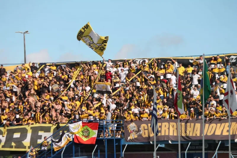 Criciúma pede mais 500 ingressos para torcida no clássico contra o Avaí na Ressacada