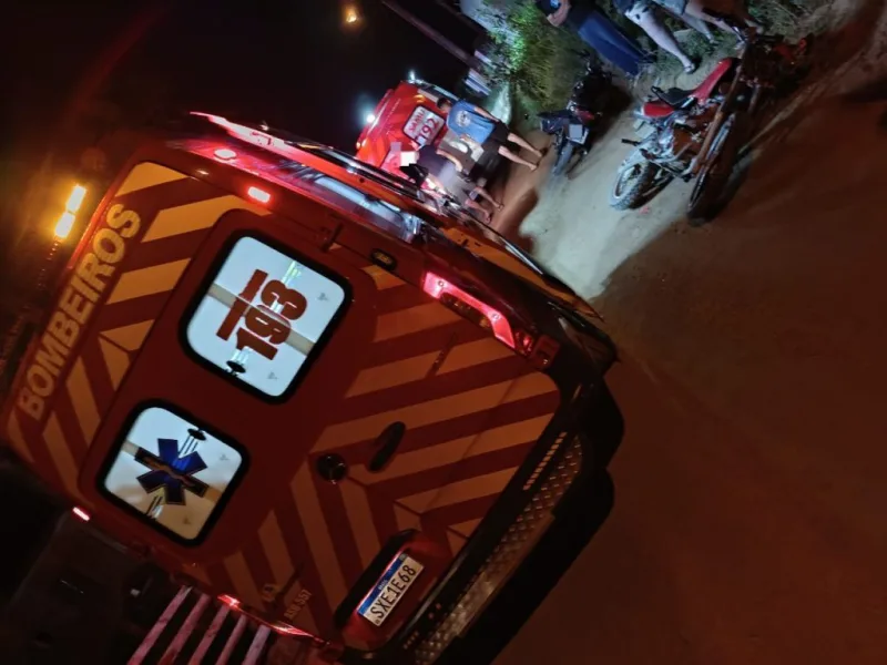 MORRO DA FUMAÇA: Acidente entre motos deixa dois feridos