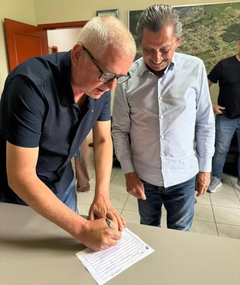 Vice-prefeito de Nova Veneza, Edésio Spillere, oficializa filiação ao PSD