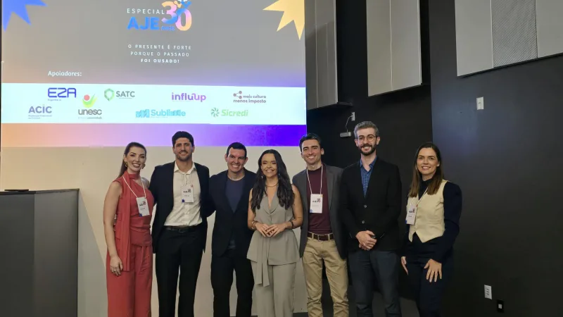 AJE Criciúma celebra 30 anos com noite de reconhecimento ao empreendedorismo jovem