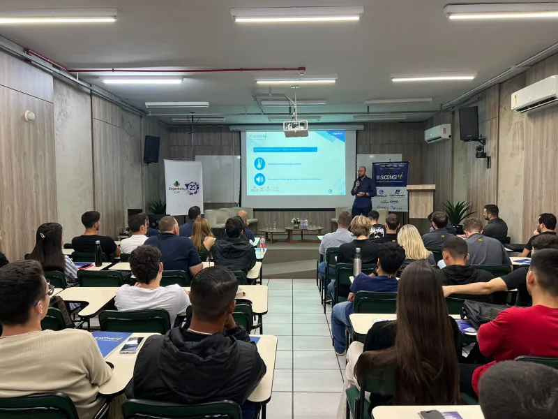 Eficiência e sustentabilidade na construção civil são temas de palestra em simpósio na Unesc