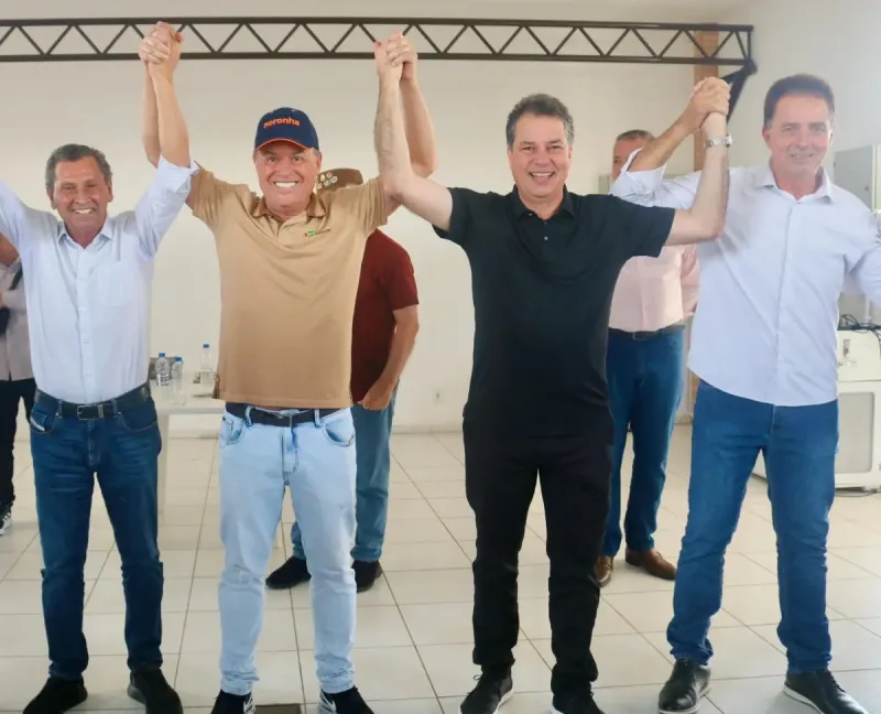 Prefeito Neguinho confirma apoio a Julio Garcia e Rodrigo Minotto