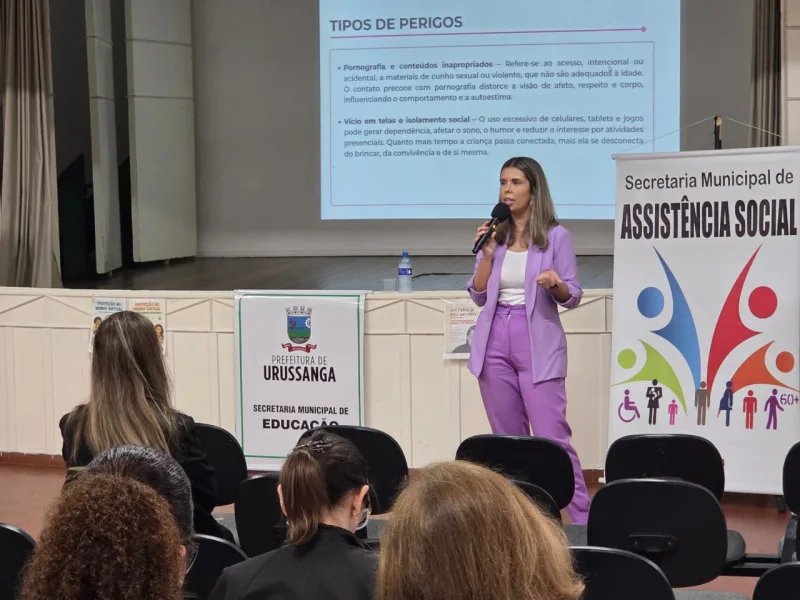 Capacitação sobre proteção digital de crianças e adolescentes é realizada em Urussanga