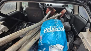 Dupla é presa por furto em sítio em Nova Veneza