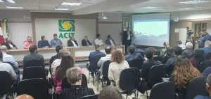 Acic participa de apresentação do cronograma de obras no aeroporto de Jaguaruna