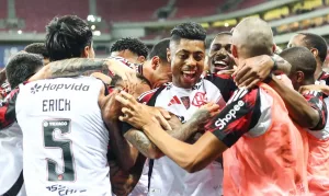 Santos vence o Palmeiras e Flamengo é no novo líder do Brasileirão