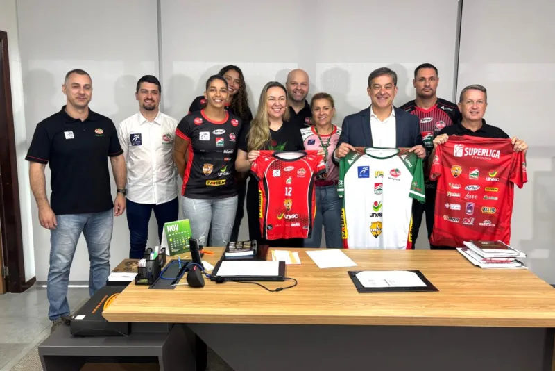 Criciúma apresenta equipe para a Superliga B de Voleibol Feminino