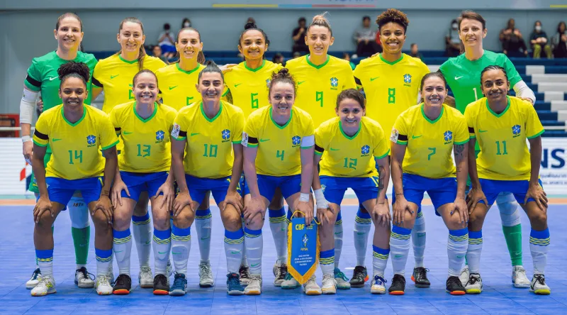 Brasil estreia neste domingo contra irã na primeira Copa do Mundo Feminina de Futsal da FIFA