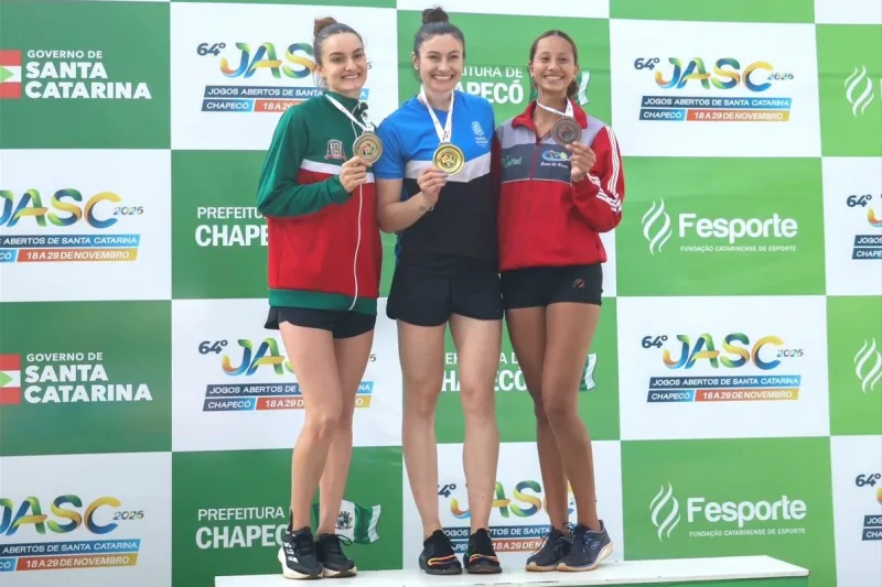 Criciúma conquista medalha de ouro no xadrez no 64º Jasc, em Chapecó