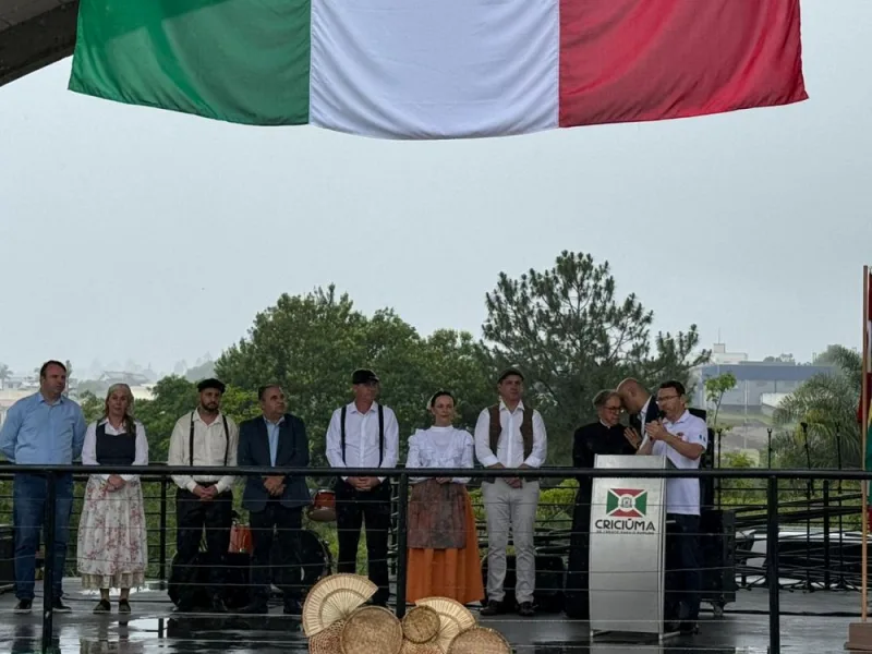 Vereadores participam da IX Festa Dell’Immigrazione em celebração aos 100 anos de Criciúma