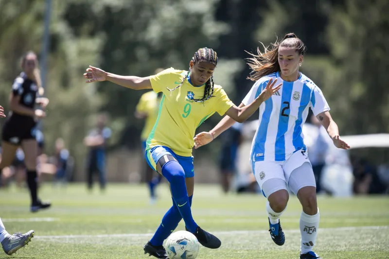 Seleção Feminina Sub-20 empata sem gols com a Argentina