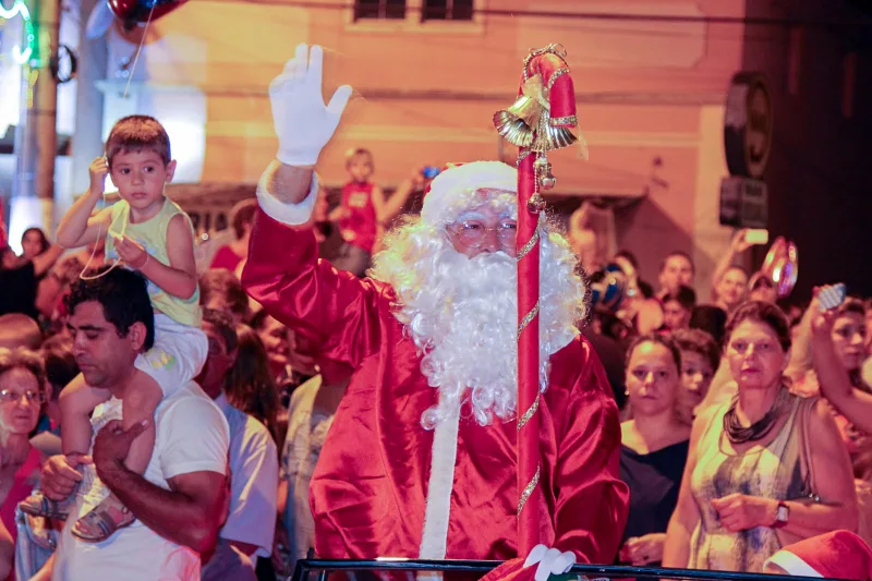 Papai Noel chega neste domingo em Urussanga