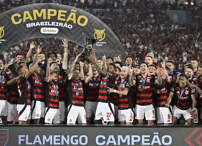 Flamengo é campeão do Brasileirão Betano 2025