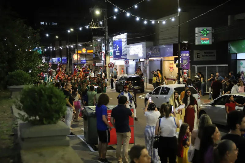 Natal do Centenário: mais de 20 mil pessoas prestigiaram a abertura das festividades em Criciúma