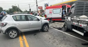 Choque entre carro e caminhão deixa vítima fatal em Cocal do Sul