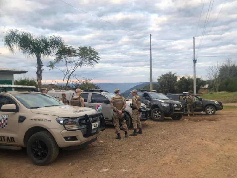 Furto em residência termina em perseguição em Jaguaruna