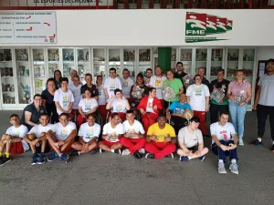 Paratletas realizam encontro de despedida da temporada na FME Criciúma
