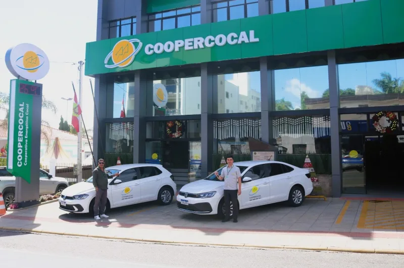 Coopercocal recebe novos veículos para setores administrativo e técnico