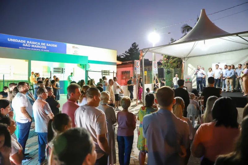 Prefeitura de Criciúma entrega reforma da Unidade Básica de Saúde do bairro São Marcos