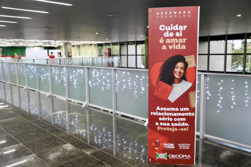 Criciúma intensifica ações de prevenção às ISTs e ao câncer de pele ao longo do mês