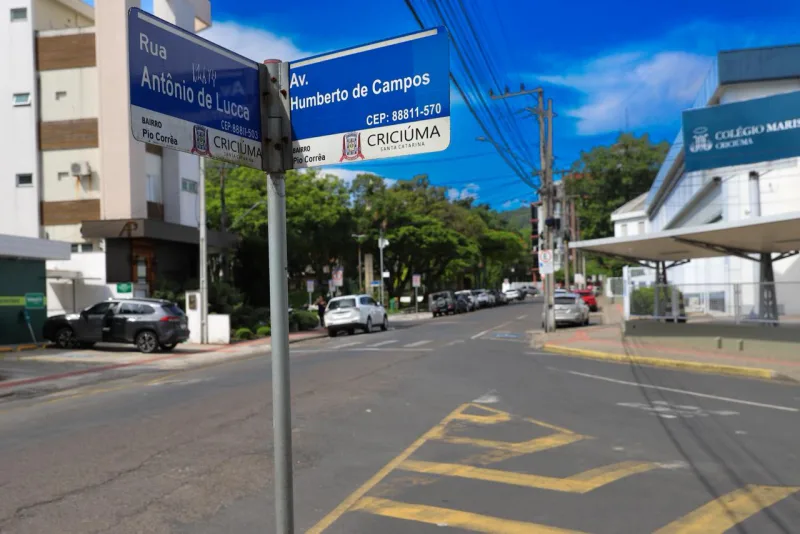 Prefeitura de Criciúma inicia obra de drenagem e requalificação viária na rua Antônio de Lucca, no Pio Corrêa