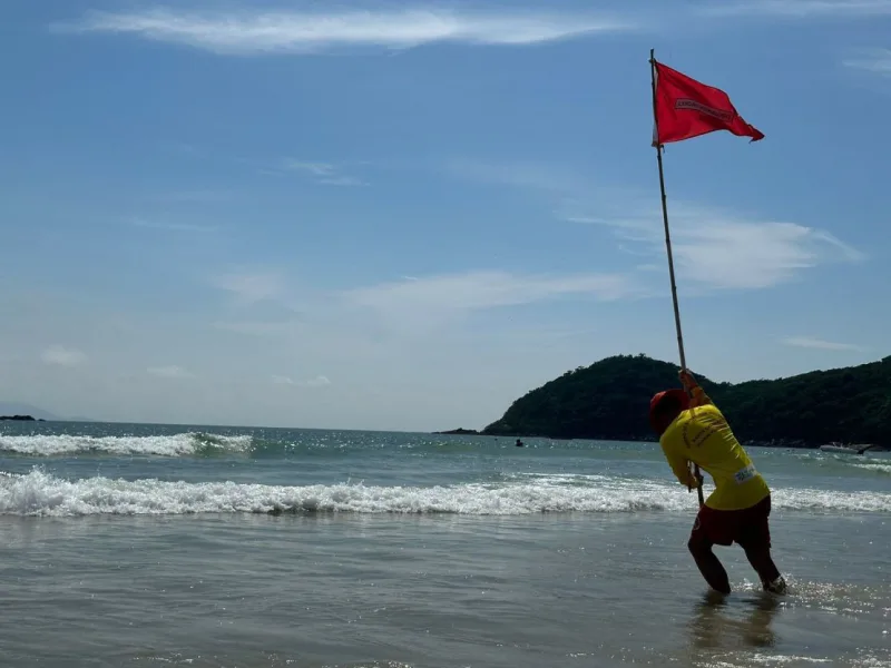Maioria dos afogamentos no mar ocorre em áreas de corrente de retorno