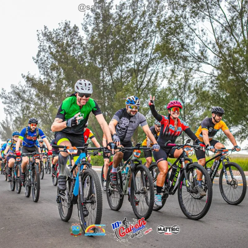 Balneário Gaivota recebe a 11ª edição do Gaivota Beach Bike neste final de semana