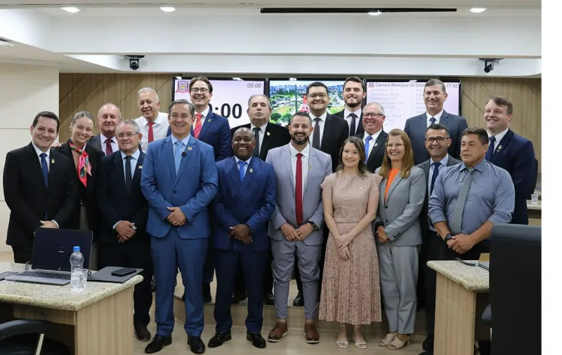 Câmara de Criciúma abre oficialmente os trabalhos legislativos de 2026