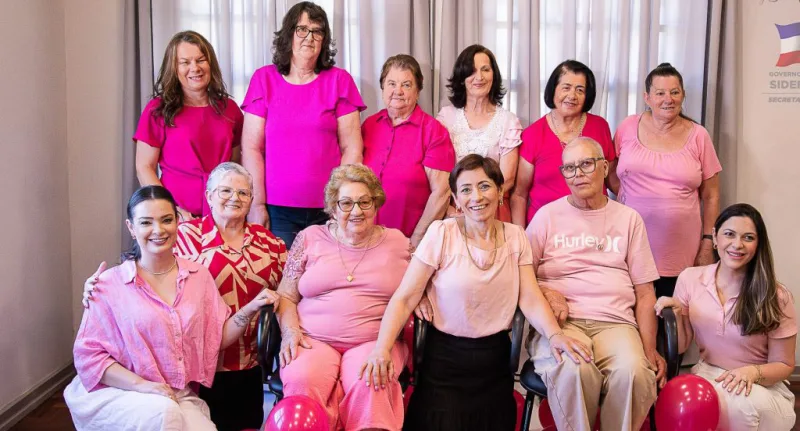 Siderópolis é selecionado para mostra estadual de saúde com trabalho sobre o Outubro Rosa