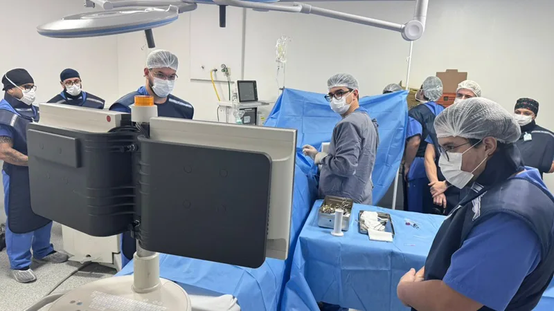 Aplicação de polilaminina é realizada com sucesso no Hospital Dom Joaquim