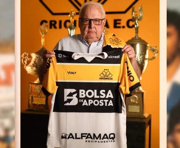Criciúma lança camisa 1 para 2026 inspirada no histórico título estadual de 1986