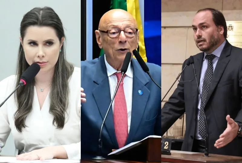 Carlos Bolsonaro perde força na disputa pelo Senado em SC; De Toni lidera e Amin aparece em segundo lugar