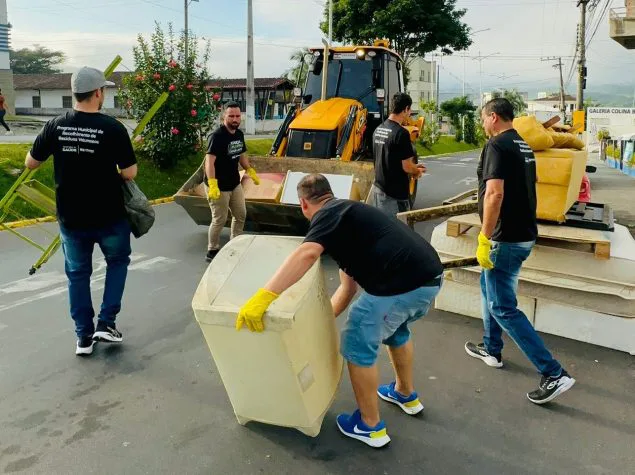 Prefeitura de Orleans realiza segundo mutirão do Cidade Limpa no dia 11 de abril