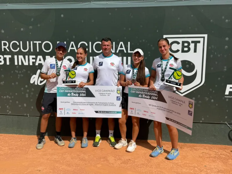 Tênis de Criciúma conquista bons resultados no Brasileiro Interclubes